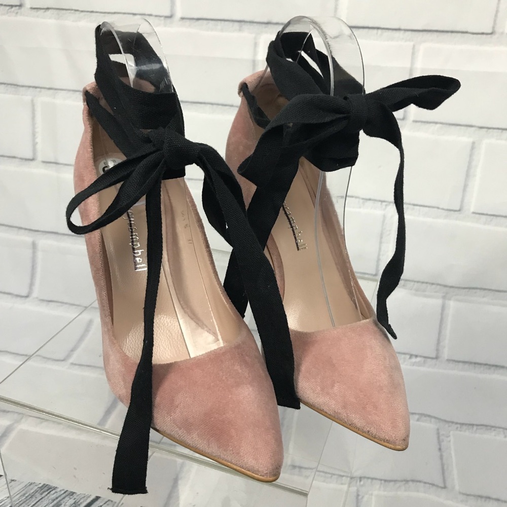 Jeffrey Campbell x Free People Asher Velvet Pumps